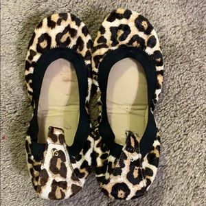 Yosi Samra Leopard Size 7 Ballet Flat